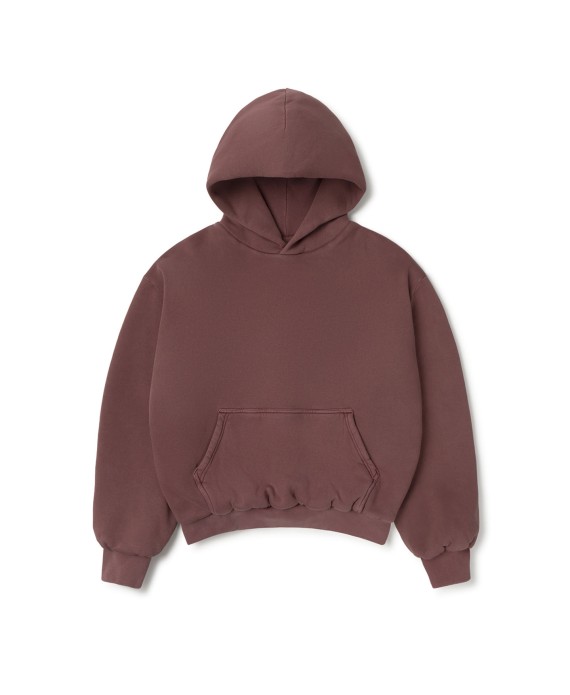 1000 GSM 'Burgundy' Double Hoodie