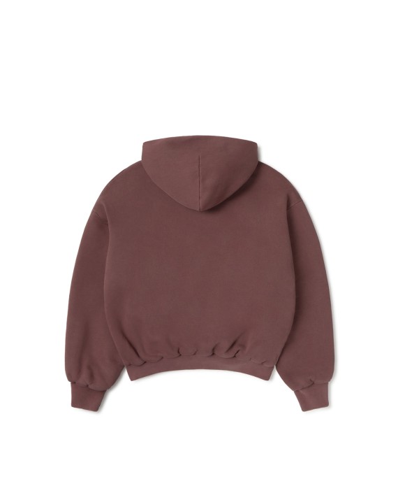 1000 GSM 'Burgundy' Double Hoodie