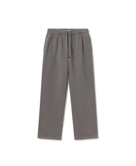 600 GSM 'Mud Gray' Straight-leg Pants