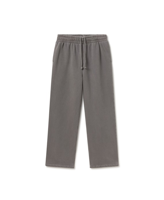 600 GSM 'Mud Gray' Straight-leg Pants