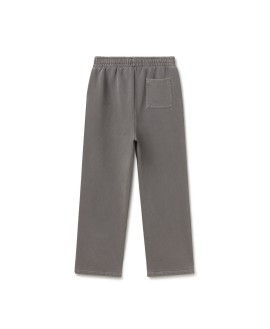 600 GSM 'Mud Gray' Straight-leg Pants