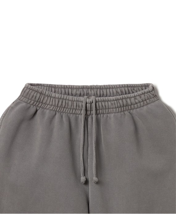 600 GSM 'Mud Gray' Straight-leg Pants
