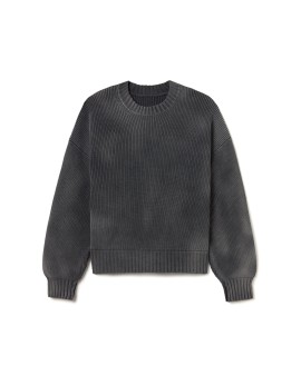 7 Gauge 'Vintage Black' Knit