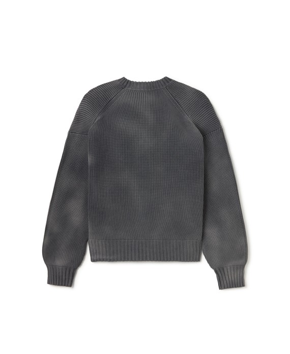 7 Gauge 'Vintage Black' Knit