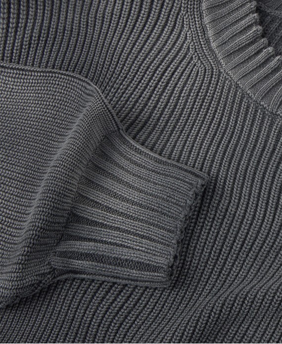 7 Gauge 'Vintage Black' Knit