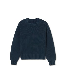 7 Gauge 'Vintage Navy' Knit
