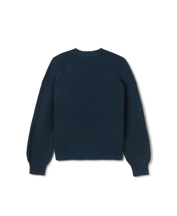 7 Gauge 'Vintage Navy' Knit
