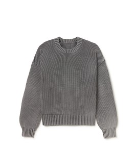 7 Gauge 'Acid Black' Knit