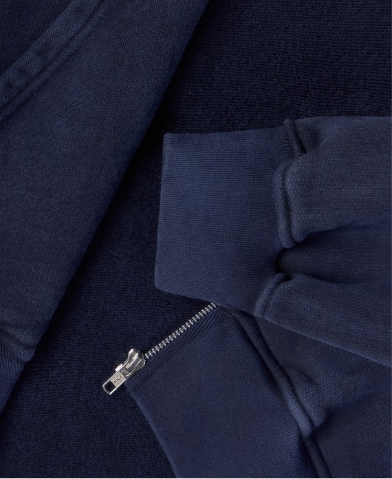 600 GSM 'Vintage Navy' Zipper