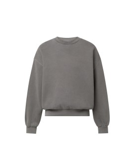 450 GSM 'Mud Gray' Crewneck