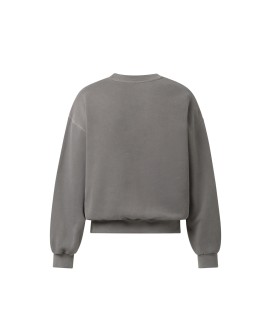 450 GSM 'Mud Gray' Crewneck