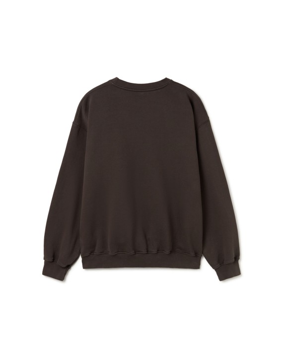 600 GSM 'Chocolate' Crewneck