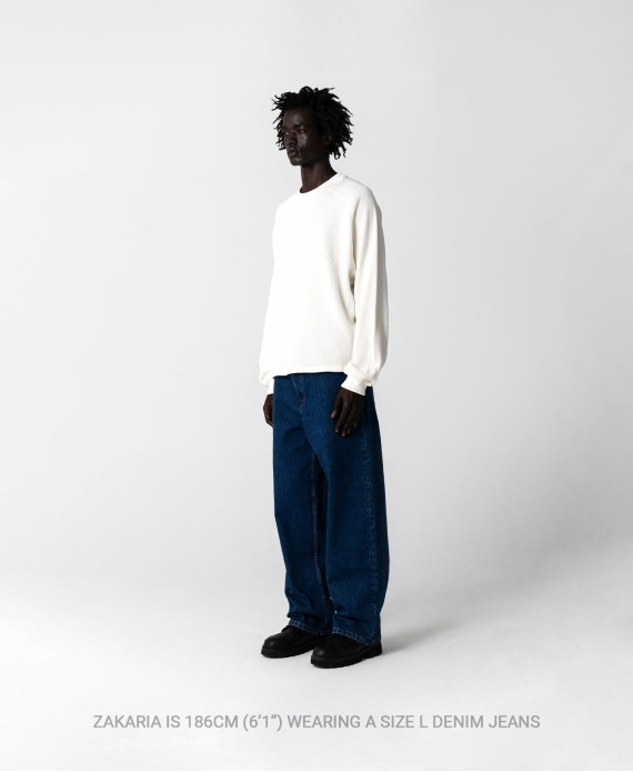 14oz 'Mid Indigo' Denim Jeans