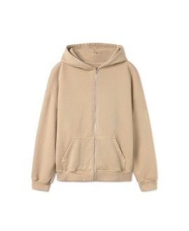 600 GSM 'Tan' Zipper
