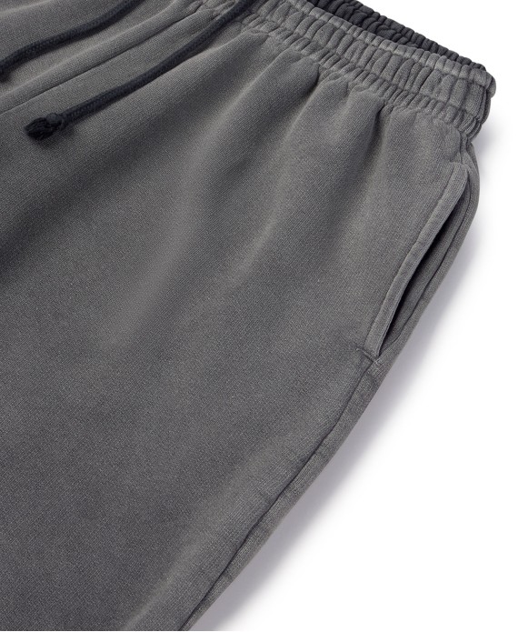 600 GSM 'Asphalt' Straight-leg Pants