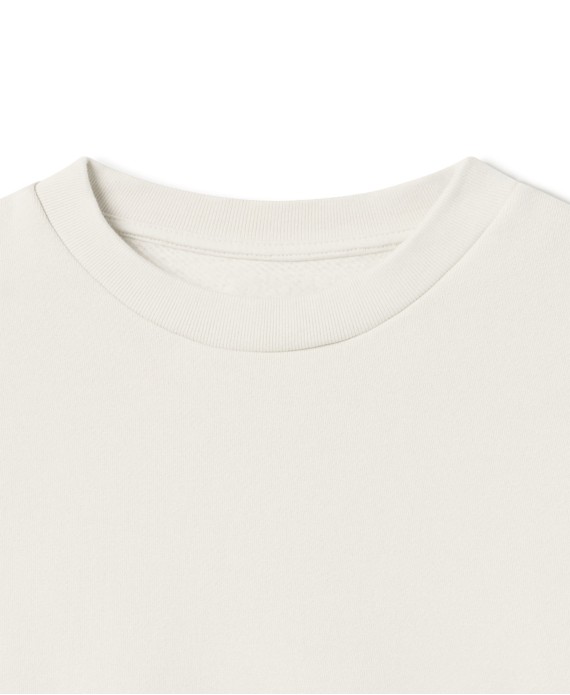 450 GSM 'Bone White' Crewneck