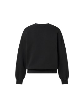 450 GSM 'Jet Black' Crewneck