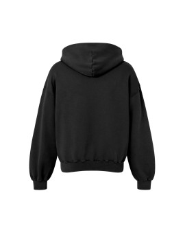 450 GSM 'Jet Black' Zipper