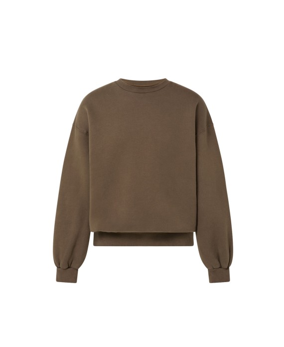 450 GSM 'Mocha Brown' Crewneck