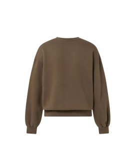 450 GSM 'Mocha Brown' Crewneck