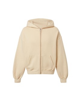 450 GSM 'Cloud Cream' Zipper
