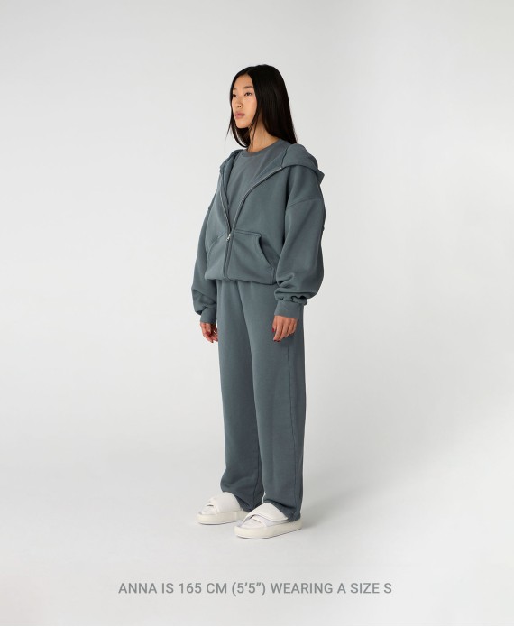 450 GSM 'Cloud Cream' Zipper