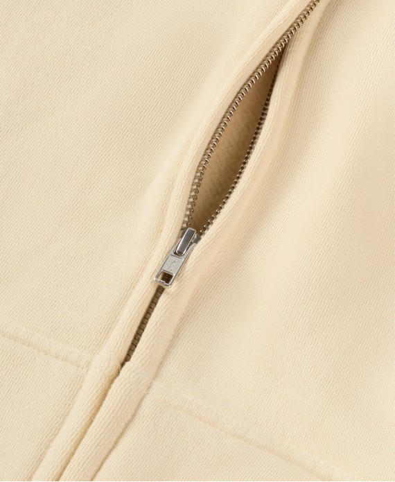 450 GSM 'Cloud Cream' Zipper