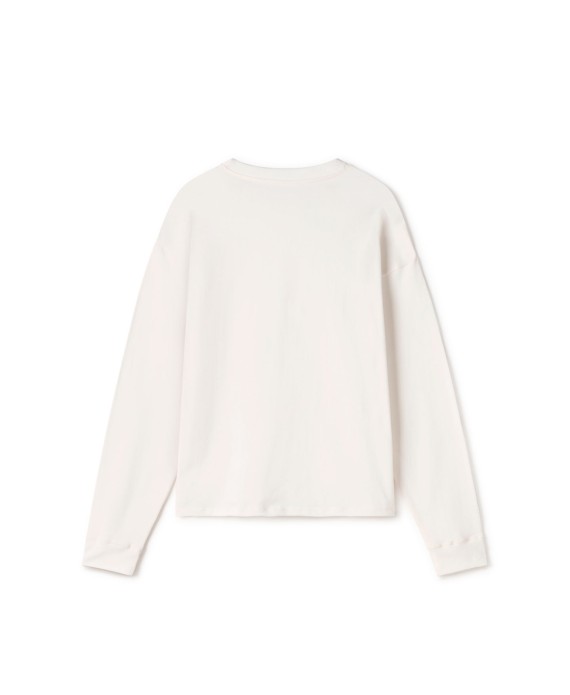 300 GSM 'Bone White' Longsleeve