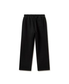 450 GSM 'Jet Black' Straight-leg Pants