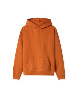 600 GSM 'Orange Rust' Hoodie
