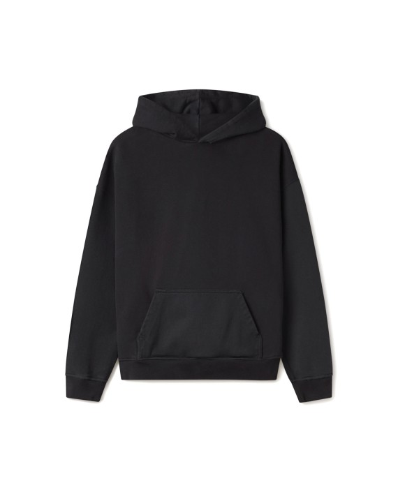 600 GSM 'Jet Black' Hoodie