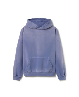 600 GSM 'Faded Indigo' Hoodie