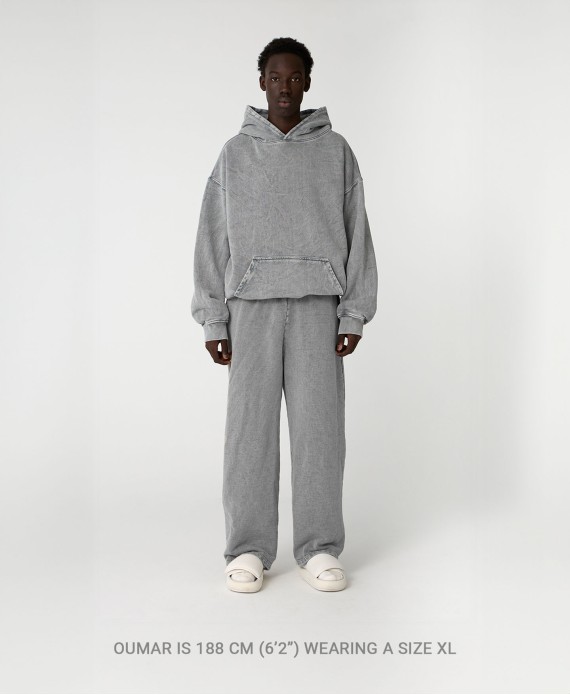 600 GSM 'Faded Indigo' Hoodie