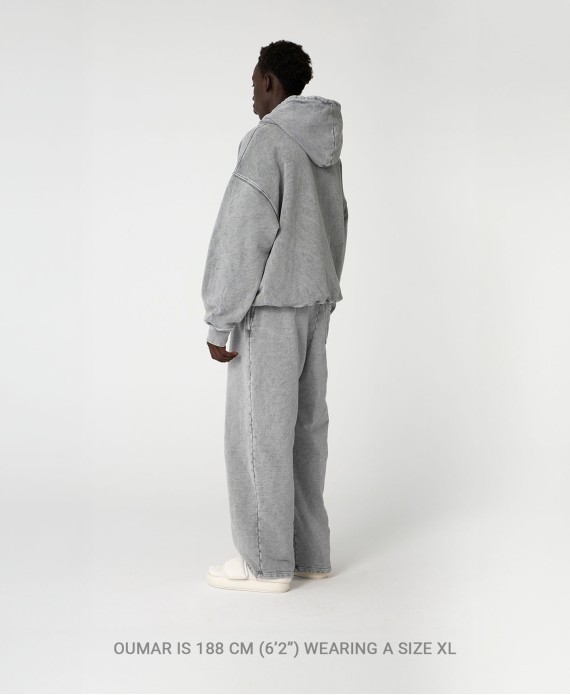 600 GSM 'Faded Indigo' Hoodie