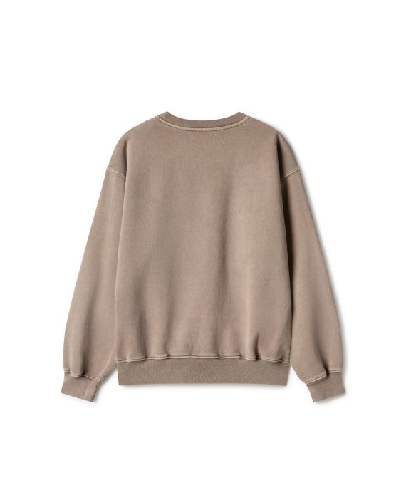 600 GSM 'Vintage Taupe' Crewneck