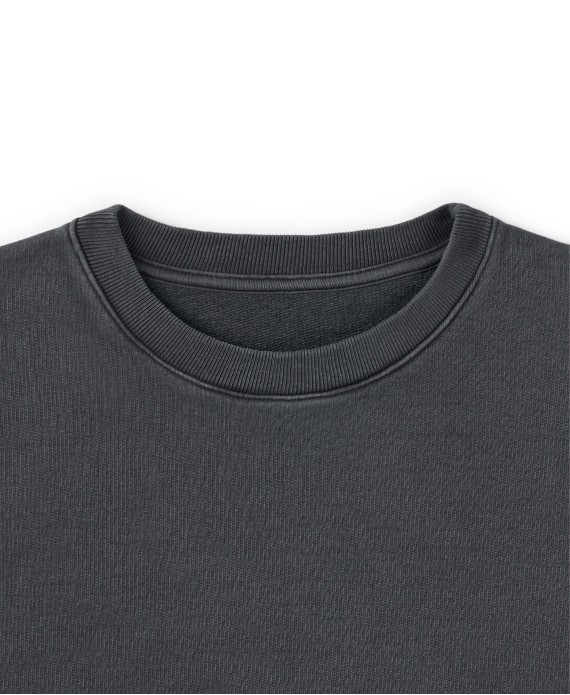 600 GSM 'Anthracite' Crewneck