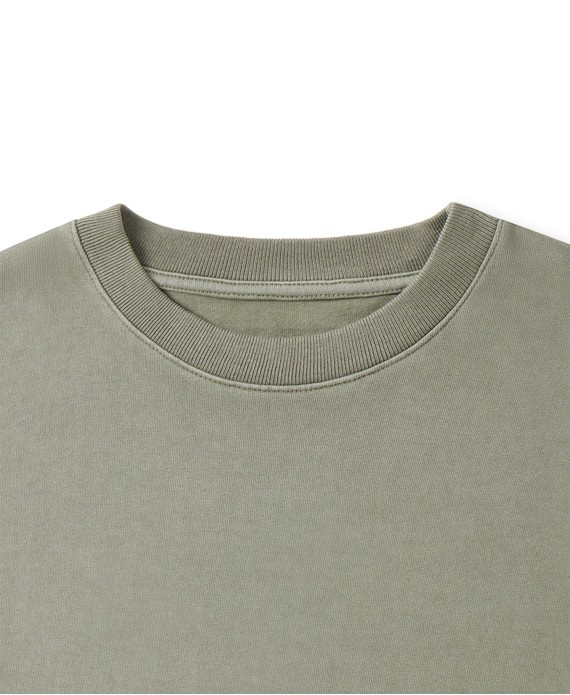 300 GSM 'Vintage Olive Green' T-Shirt