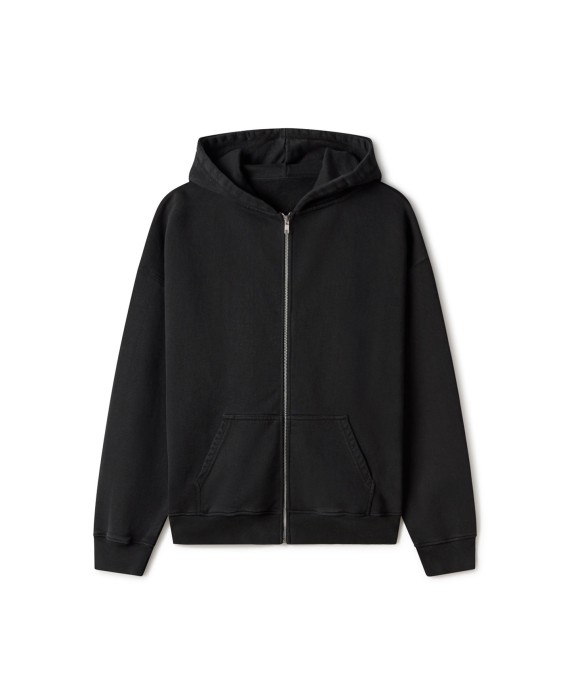 600 GSM 'Jet Black' Zipper