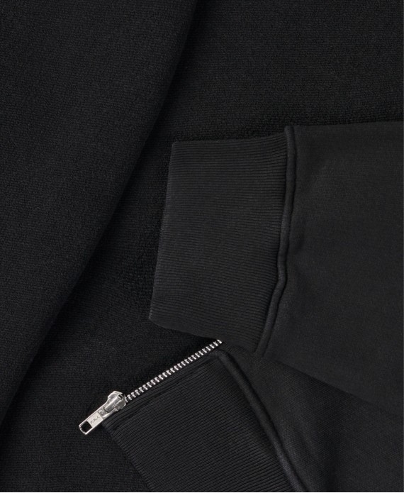 600 GSM 'Jet Black' Zipper