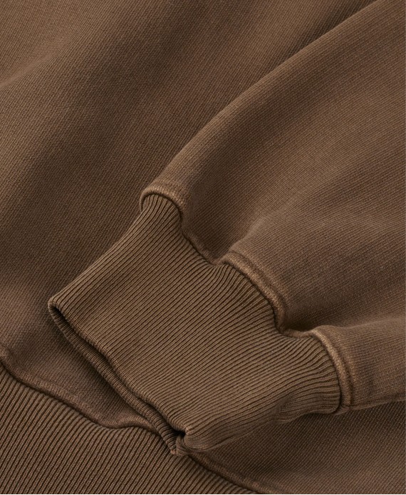 600 GSM 'Mocha Brown' Crewneck