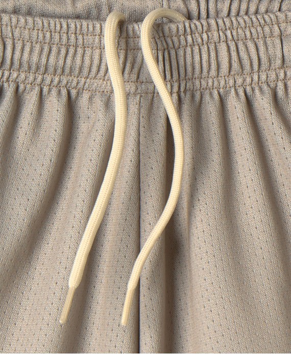 250 GSM 'Neutral Gray' Mesh Shorts