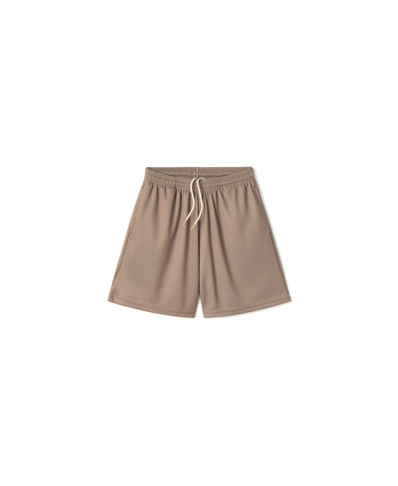 250 GSM 'Vintage Taupe' Mesh Shorts