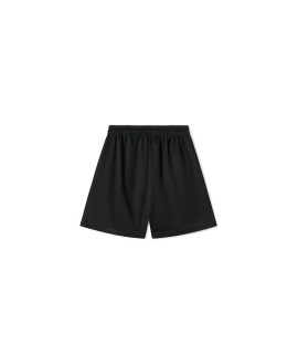 250 GSM 'Jet Black' Mesh Shorts