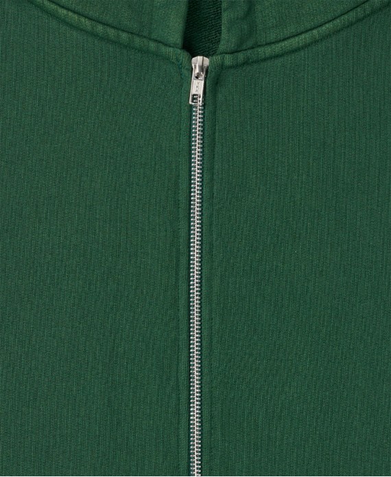 600 GSM 'Pine Green' Zipper
