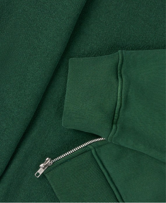 600 GSM 'Pine Green' Zipper