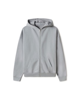 600 GSM 'Neutral Gray' Zipper