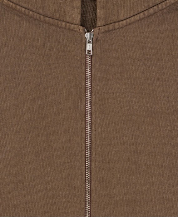 600 GSM 'Mocha Brown' Zipper