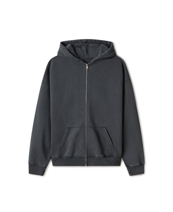 600 GSM 'Anthracite' Zipper