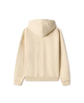 600 GSM 'Cloud Cream' Zipper