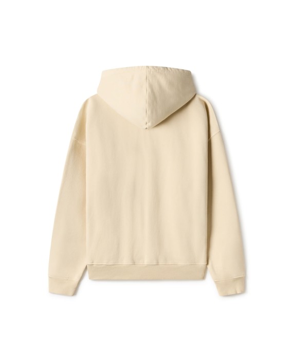 600 GSM 'Cloud Cream' Zipper
